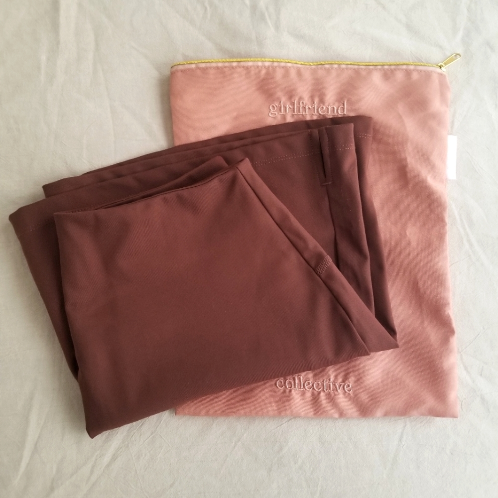 Girlfriend Collective Sport Skort in Earth